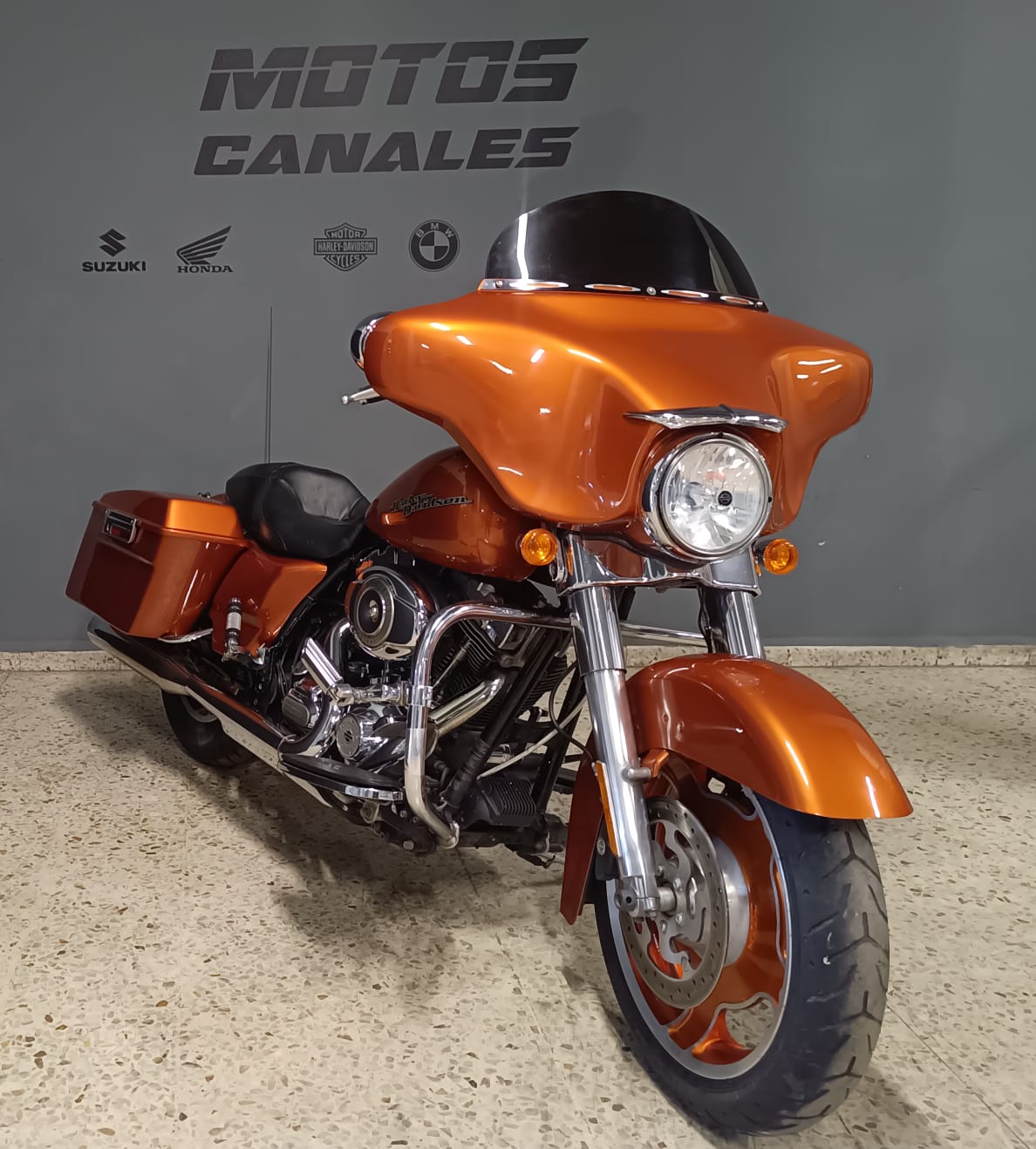 Harley Davidson Street Glide 1700c.c. Año 2012