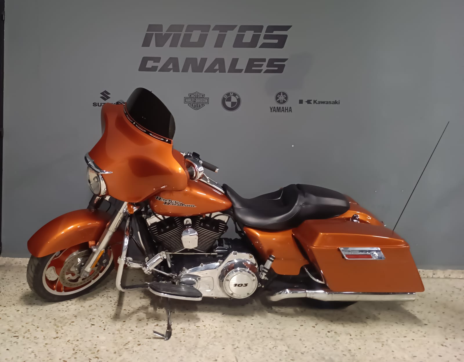 Harley Davidson Street Glide 1700c.c. Año 2012