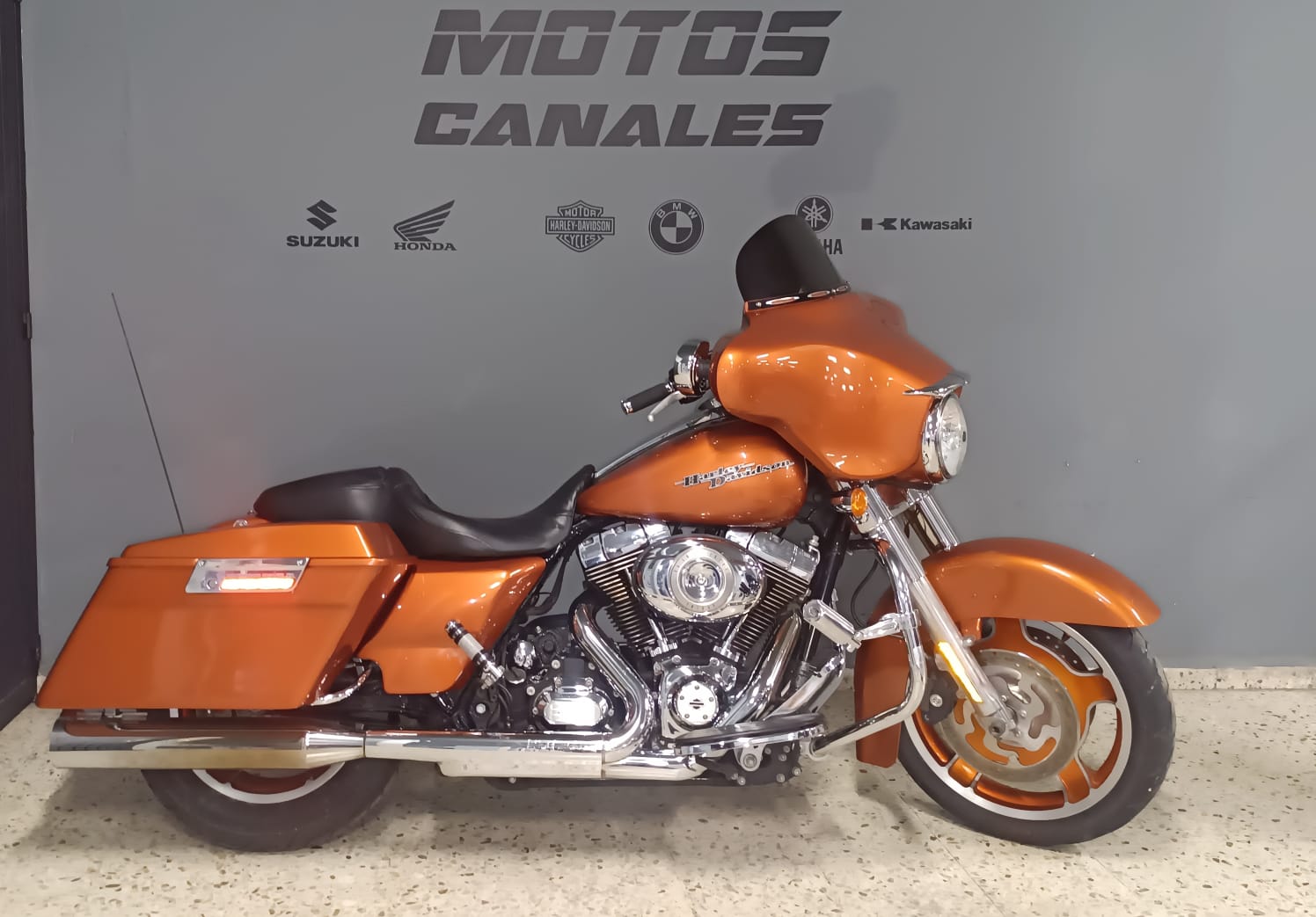 Harley Davidson Street Glide 1700c.c. Año 2012