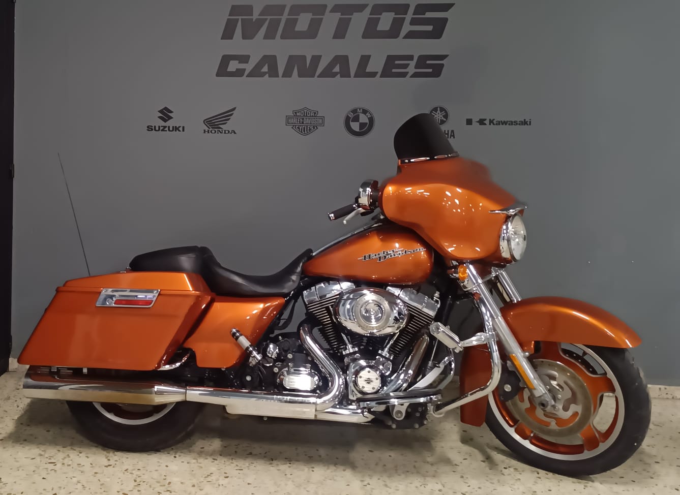Harley Davidson Street Glide 1700c.c. Año 2012